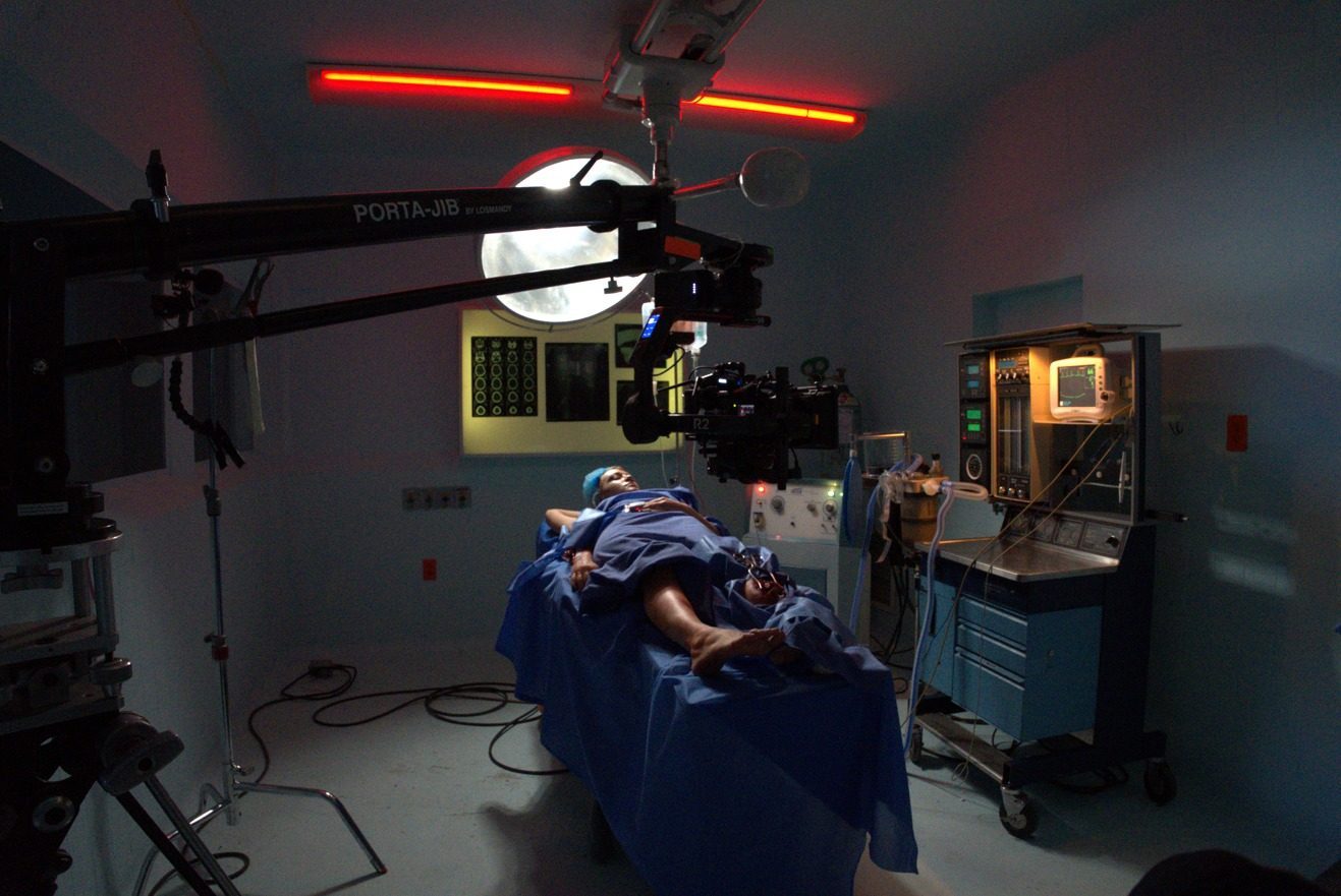 Iluminación del set de quirófano