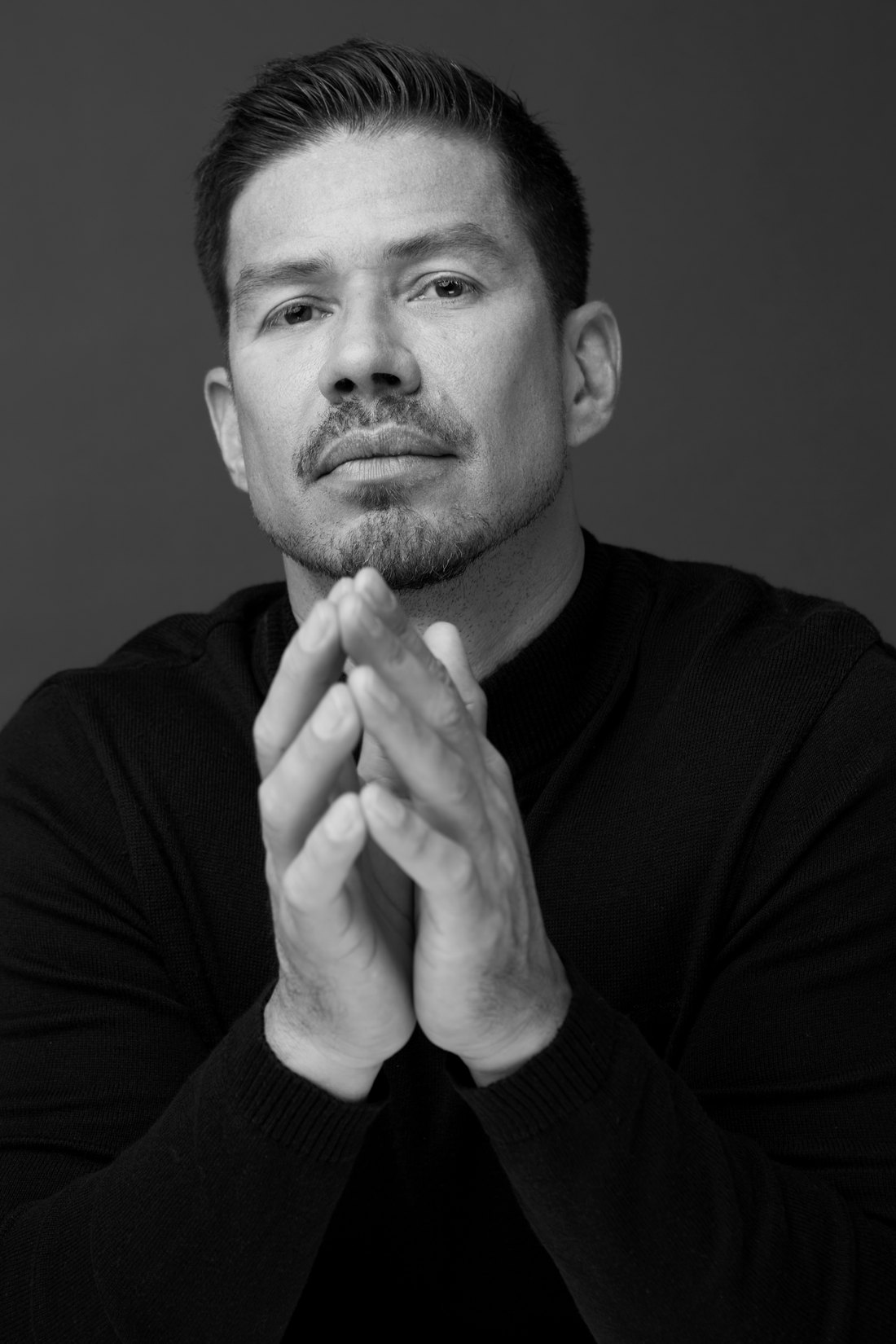 Retrato de estudio de Francisco Arias